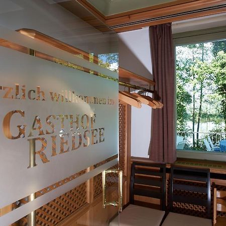 Gasthof Riedsee Stuttgart Exteriör bild
